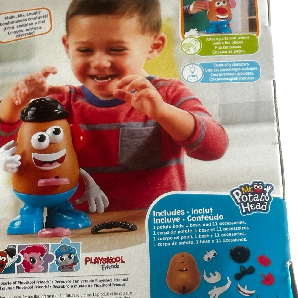 PLAYSKOOL FRIENDS MR. POTATO HEAD 13 PIECES NEW IN OPEN BOX